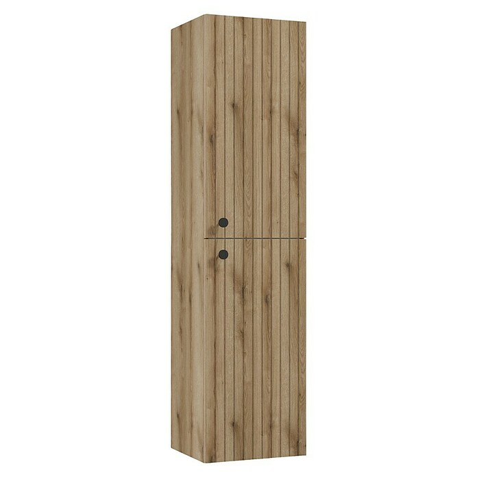Hochschrank Rietti (B x T x H: 35 x 32 x 140 cm, Eiche Evoke, Strukturiert) | BAUHAUS