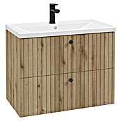 Badmöbel-Set Rietti (81 cm, Eiche Evoke, Strukturiert) | BAUHAUS