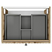 Badmöbel-Set Rietti (61 cm, Eiche Evoke, Strukturiert) | BAUHAUS