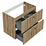 Badmöbel-Set Rietti (81 cm, Eiche Evoke, Strukturiert) | BAUHAUS