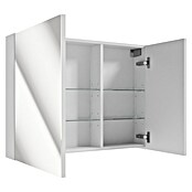 Spiegelschrank Rietti (B x H: 80 x 60 cm, Holz, Weiß) | BAUHAUS