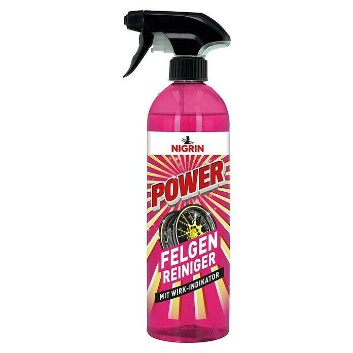 Nigrin Felgenreiniger Power mit Wirk-Indikator (750 ml) | BAUHAUS