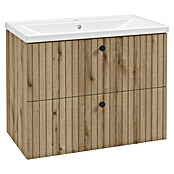 Badmöbel-Set Rietti (81 cm, Eiche Evoke, Strukturiert) | BAUHAUS