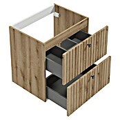 Badmöbel-Set Rietti (61 cm, Eiche Evoke, Strukturiert) | BAUHAUS