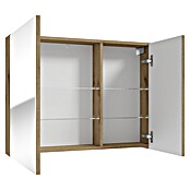 Spiegelschrank Rietti (B x H: 80 x 60 cm, Holz, Eiche Evoke) | BAUHAUS