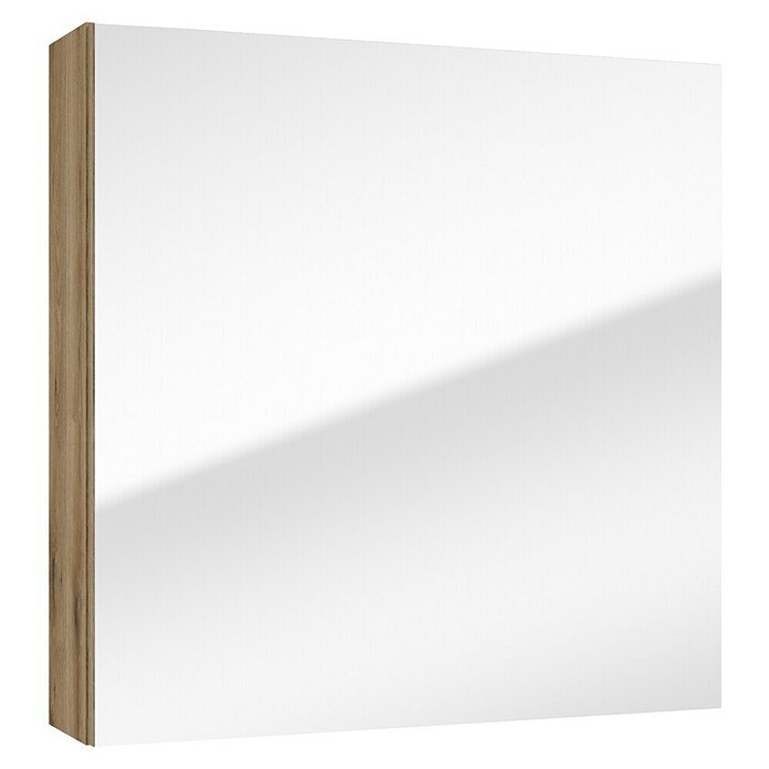 Spiegelschrank Rietti (B x H: 60 x 60 cm, Holz, Eiche Evoke) | BAUHAUS