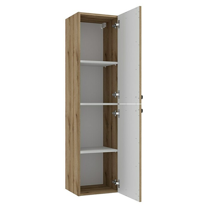 Hochschrank Rietti (B x T x H: 35 x 32 x 140 cm, Eiche Evoke, Strukturiert) | BAUHAUS
