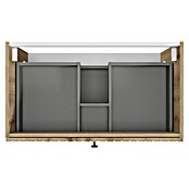 Badmöbel-Set Rietti (81 cm, Eiche Evoke, Strukturiert) | BAUHAUS