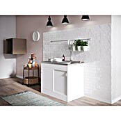 Respekta Complete spoelbak (60 x 100 cm, Schuifdeur, Wit)