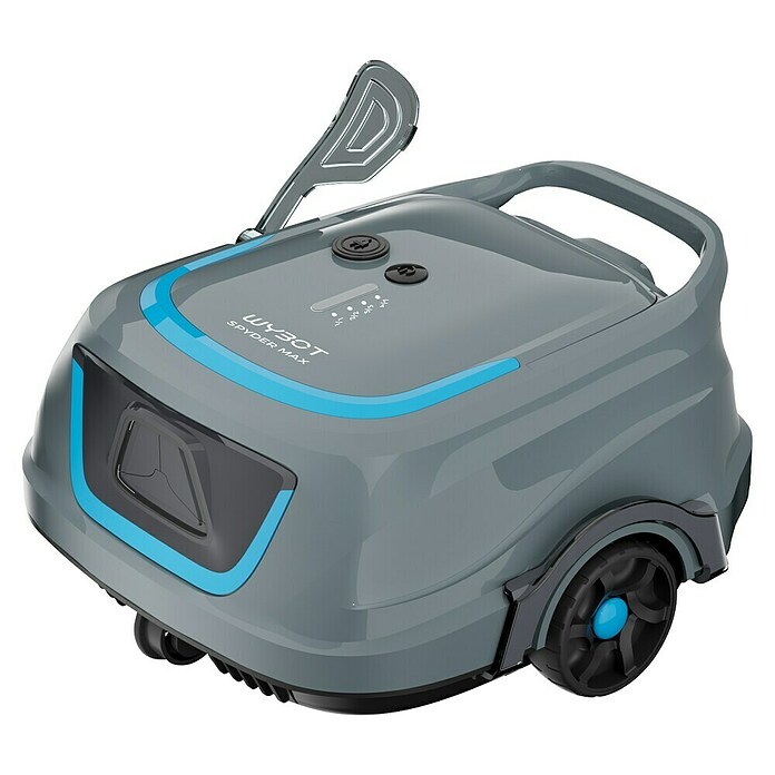 WyBot Robot de piscina Spyder Max (Funcionamiento con batería, Específico para: Piscinas de hasta 72 m², Potencia de filtración: 7 m³/h) | BAUHAUS