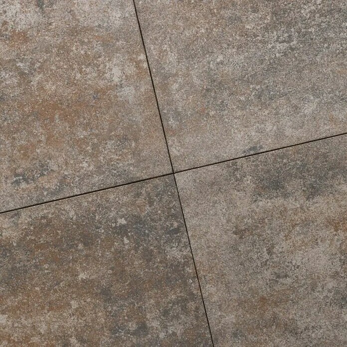 Betontegel Basic Bruin Nuance (Beton, 60 x 60 x 4 cm, Bruin) | BAUHAUS