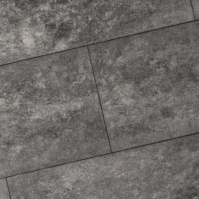 Betontegel Basic Gr/Zw (Beton, 60 x 60 x 4 cm, Grijs Zwart) | BAUHAUS