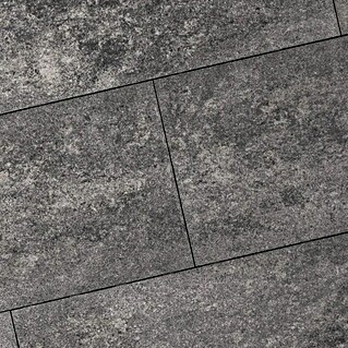 Betontegel Basic Gr/Zw (Beton, 60 x 60 x 4 cm, Grijs Zwart)