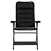 Crespo Silla de camping Crespo Air Deluxe II (Textiline, Respaldo regulable, Negro, An x Pr x Al: 69 x 74 x 120 cm) | BAUHAUS
