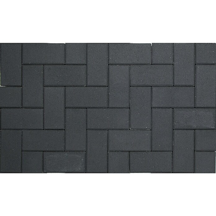 Straatsteen Betonklinker Zwart (Beton, 20,9 x 10,4 x 8 cm, Zwart) | BAUHAUS