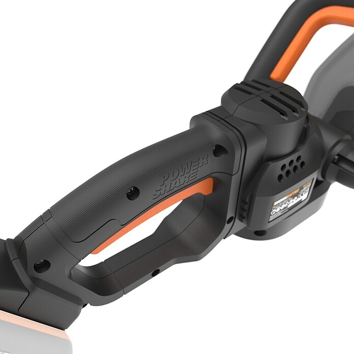 Worx PowerShare 20V Cortasetos de batería WG263E.9 (20 V, Iones de litio, Sin batería, Longitud de corte: 54 cm) | BAUHAUS