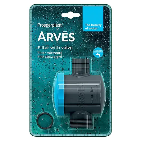Arves  Regenwasserfilter mit Ventil