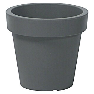 Plastia Pflanztopf Bergamot Mit Dochtbewässerung – 30x30 Cm, Anthrazit