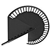 Sogem Escalera de caracol Calgary (Diámetro: 140 cm, Color peldaños: Negro, Altura de planta: 244,8 cm - 280,8 cm) | BAUHAUS