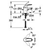 Grohe Waschtischarmatur Euroeco (Chrom, Glänzend, Höhe: 17,5 cm) | BAUHAUS