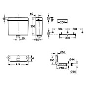 Grohe Start Spülkasten Start (Kunststoff, Spülmenge: 6 l - 9 l) | BAUHAUS