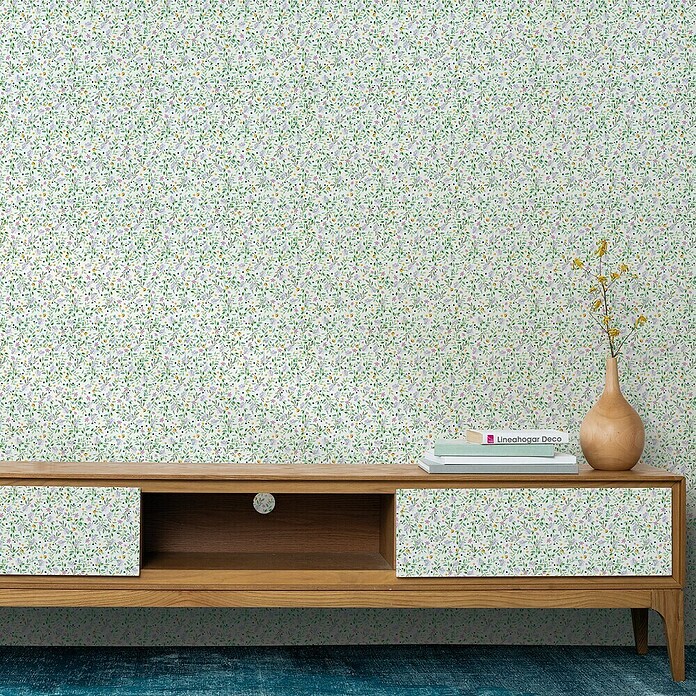 Rollo adhesivo vinílico Premium (280 x 90 cm, Lulu, Verde, Autoadhesivo) | BAUHAUS