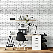 Rollo adhesivo vinílico Premium (280 x 90 cm, Outline, Blanco, Autoadhesivo) | BAUHAUS