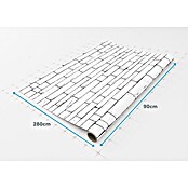 Rollo adhesivo vinílico Premium (280 x 90 cm, Outline, Blanco, Autoadhesivo) | BAUHAUS
