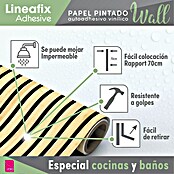 Papel pintado de vinilo autoadhesivo Listones (Marrón, L x An: 280 x 65 cm) | BAUHAUS
