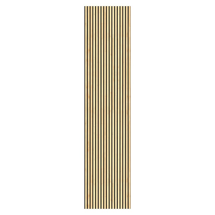Papel pintado de vinilo autoadhesivo Listones (Marrón, L x An: 280 x 65 cm) | BAUHAUS