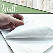 Papel pintado de vinilo autoadhesivo Madera (Blanco, L x An: 280 x 65 cm) | BAUHAUS