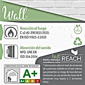 Papel pintado de vinilo autoadhesivo Ladrillo (Blanco, L x An: 280 x 65 cm) | BAUHAUS