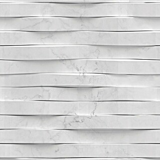 Papel pintado de vinilo autoadhesivo Carrara (Blanco, L x An: 280 x 65 cm)