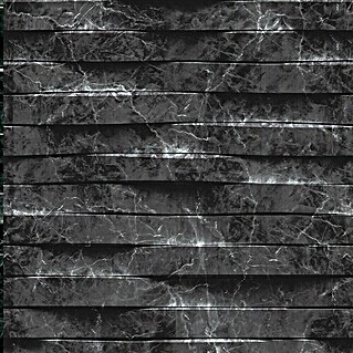 Papel pintado de vinilo autoadhesivo Carrara (Negro, L x An: 280 x 65 cm)
