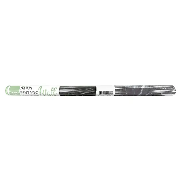 Papel pintado de vinilo autoadhesivo Carrara - Negro, L x An: 280 x 65 cm - Rollo de papel pintado "Linofix" 65x280cm. Papel vinílico autoadhesivo, ideal para la decoración fácil de paredes. Diseño elegante para tu hogar.