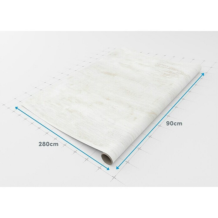 Rollo adhesivo vinílico Premium (L x An: 280 x 90 cm, Chalky, Gris, Autoadhesivo) | BAUHAUS