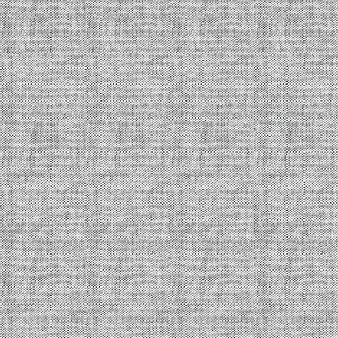 Papel pintado de vinilo autoadhesivo Prato - Gris, L x An: 280 x 65 cm - Tejido gris con una fina textura de trama, perfecto para ropa o decoración del hogar. La textura añade profundidad e interés visual.
