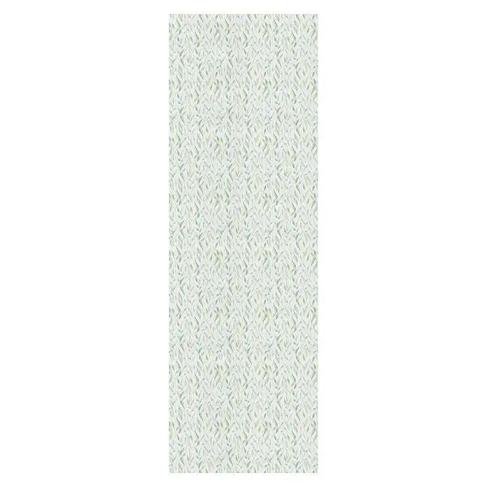 Lámina decorativa autoadhesiva vinílico Premium - 90 x 280 cm, Sauce, Verde - Elegante diseño de papel tapiz con delicadas hojas verdes, perfecto para crear un ambiente tranquilo y elegante en la habitación. Ideal para salones y dormitorios.