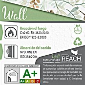 Papel pintado de vinilo autoadhesivo Hojas (Verde, L x An: 280 x 65 cm) | BAUHAUS