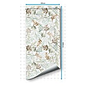 Papel pintado de vinilo autoadhesivo Hojas (Verde, L x An: 280 x 65 cm) | BAUHAUS