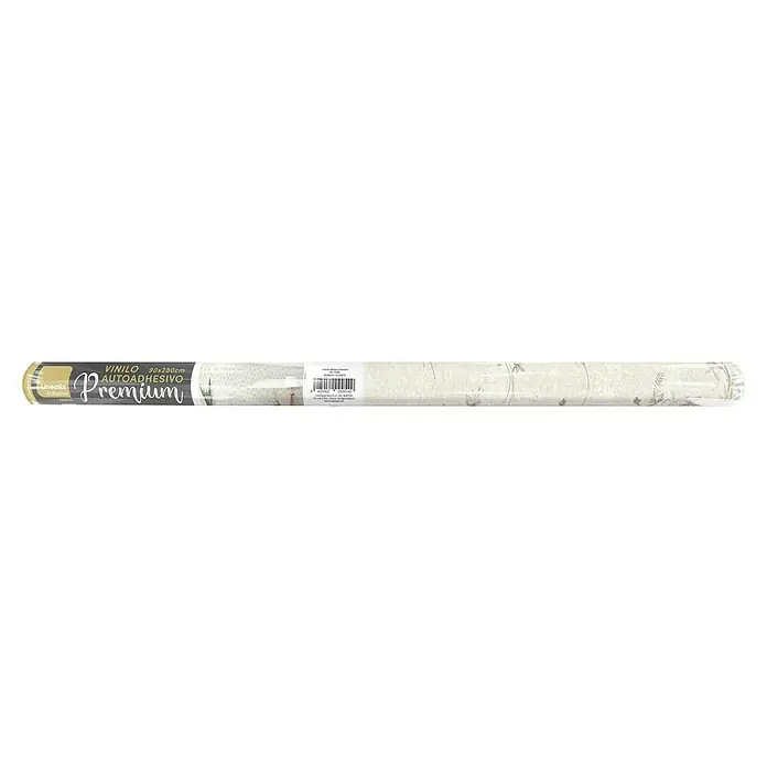 Lámina decorativa autoadhesiva vinílico Premium - 90 x 280 cm, Fiore, Beige - Rollo de vinilo autoadhesivo Premium Uneafix con diseño botánico, 90x280cm, ideal para muebles y decoración de pared.