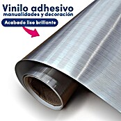Lámina adhesiva de vinilo Aluminium (L x An: 2 m x 60 cm, Plateado) | BAUHAUS