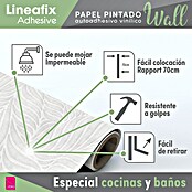 Papel pintado de vinilo autoadhesivo Ojaldre (Gris, L x An: 280 x 65 cm) | BAUHAUS