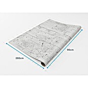 Rollo adhesivo vinílico Premium (280 x 90 cm, Encofrado, Gris, Autoadhesivo) | BAUHAUS