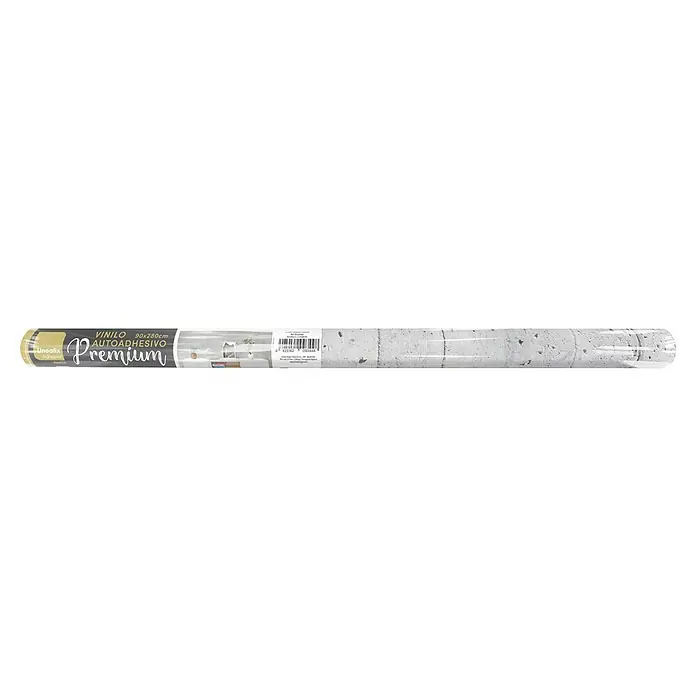 Lámina decorativa autoadhesiva vinílico Premium - 90 x 280 cm, Encofrado, Gris - Film de vinilo autoadhesivo premium de 90x280cm. Ideal para decorar muebles y superficies con aspecto de hormigón.