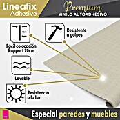 Rollo adhesivo vinílico Premium (280 x 90 cm, Espiga, Beige, Autoadhesivo) | BAUHAUS