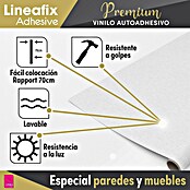 Rollo adhesivo vinílico Premium (280 x 90 cm, Lien, Blanco, Autoadhesivo) | BAUHAUS