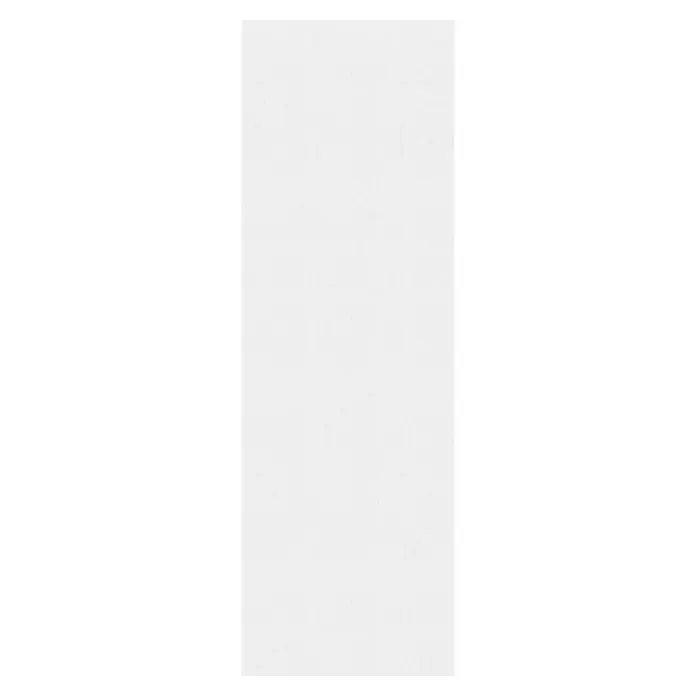 Lámina decorativa autoadhesiva vinílico Premium - 90 x 280 cm, Lien, Blanco - Página blanca con borde negro. Ideal para texto, gráficos o ilustraciones de diseño minimalista.
