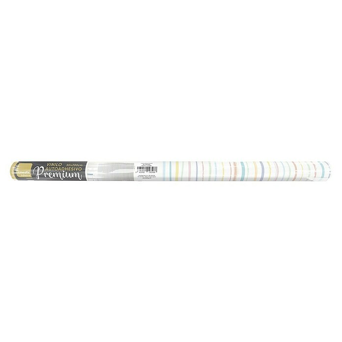 Rollo adhesivo vinílico Premium (280 x 90 cm, Pastel, Multicolor, Autoadhesivo) | BAUHAUS