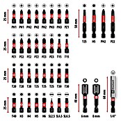 Einhell Set de puntas M-Case (39 pzs.) | BAUHAUS